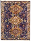 Rare Hand Knotted Vintage Afghan Zakani Balouch Wool Area Rug 6.7 x 3.5 Ft