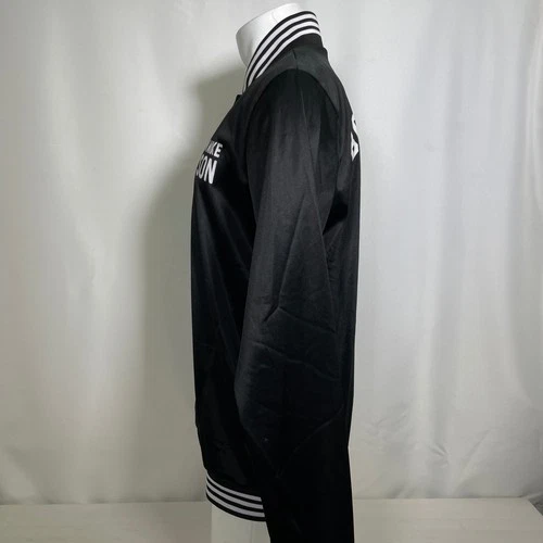 Iron Mike Tyson Champ Catskills Brooklyn NY Black Varsity Track Jacket Men's XL image 6