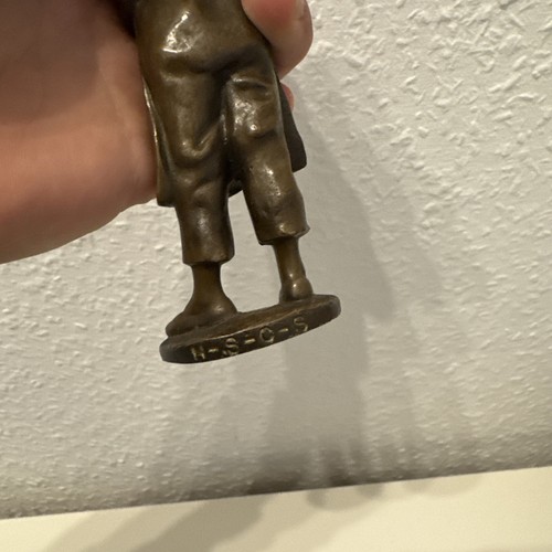Bronzefigur Skulptur kunst 14,5cm 550g - Bild 5 von 5