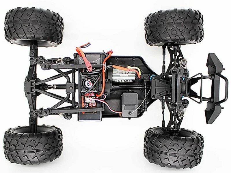 Camión sin escobillas Himoto Racing Drekkar 1/10 RTR 4x4 todoterreno eléctrico 2,4 G Foto 4 de 4