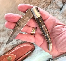 Laguiole Taschenmesser Damastmesser Damaszener Klappmesser scharf handmade L30B