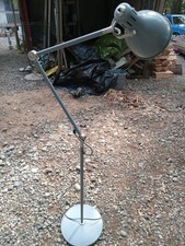 Adjustable Gray Metal Floor Lamp made by Ikea
