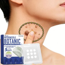 MICRONEEDLE BOTANIC Skin Tag  Acne Patch Skin Tag Remover Patches 9Pcs HOT 2025