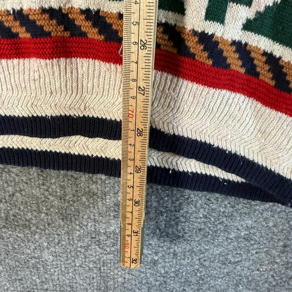 Suéter Polo Ralph Lauren Vintage Años 90 Para Hombre XL EE. UU. Hecho Navidad Invierno Foto 4 de 4