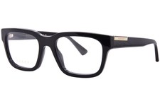 Gucci GG1961O 001 Eyeglasses Men's Black Full Rim Square Shape 55mm