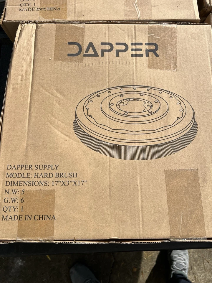 Dapper Buffer Attachments-Pad Holder/ Hard & Soft Brush / Scouring Pads FM1300 - Image 3 of 4