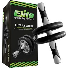 Gym Ab Roller Wheel Abdominal Crunch Fitness Exercise Equipment Workout Training