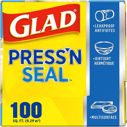 Press'N Seal Plastic Food Wrap, 100 Square Foot Roll, Pack of 3, (Package May Va - Picture 12 of 12
