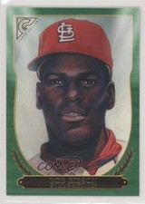 2018 Topps Gallery Hall of Fame Gallery Green 87/250 Bob Gibson #HOF-4 HOF 4al