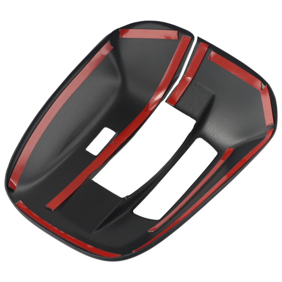 For Toyota CH-R 2018 2019 Carbon Fiber Style Handbrake Transmission Frame Cover - Image 4 of 4