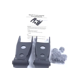 2-3" Rear Drop Shackles Kit Fits Chevy Silverado GMC Sierra C1500 K1500 Dodge