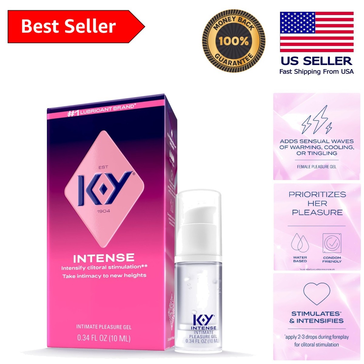 Doctor Recommended Intense Arousal Gel  Enhancing Female Pleasure 0.34 Fl  Oz | eBay
