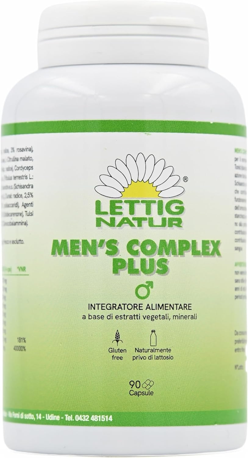 MEN’S COMPLEX plus – Integratore Alimentare Multivitaminico E Minerale Con Estra