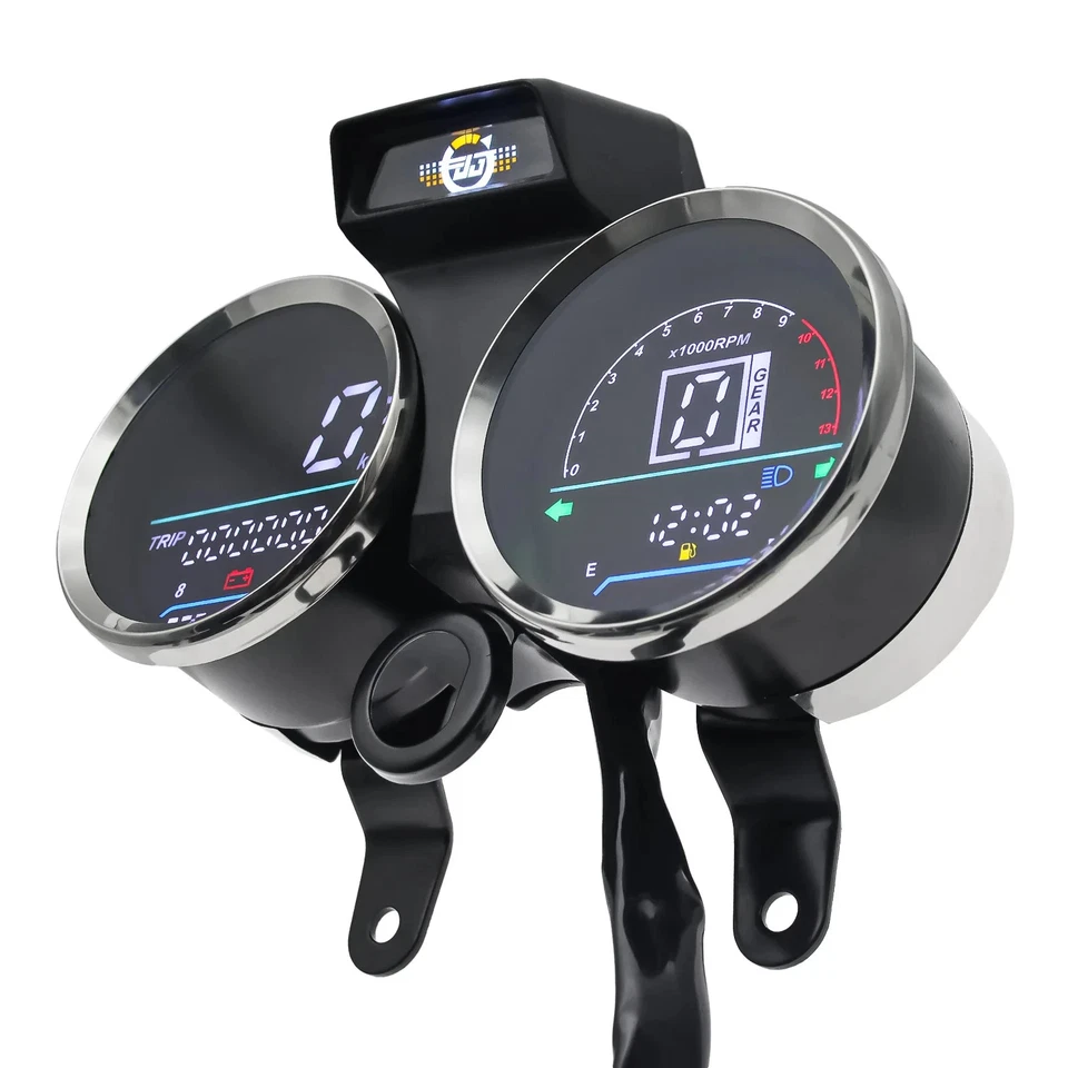 Tachometer for motorcycle Suzuki GN 125, digital, speedometer, odometer, gear in - Image 3 of 4