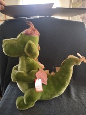 Vintage 14" Pete's Dragon Elliott Plush Disneyland Walt Disney World w. tag