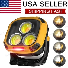 3300 Lumen Work Light Magnetic LED Super Bright Portable Work Light Rechargeable