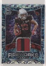 2020 Panini Spectra Fireworks Fabric Neon Blue Prizm 19/35 Christian Kirk ow1