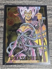 2024 SkyBox Marvel Masterpieces ’92 Platinum DEATHBIRD #73 Base - For Less! NM+