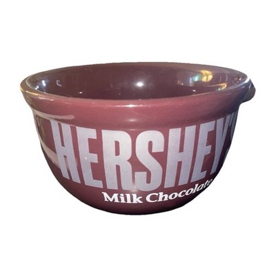 Hershey's Milk Chocolate Novelty Advertising Bowl Candy & Nuts Collectible