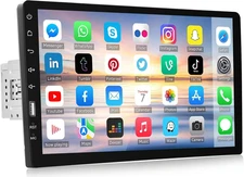 9" 1 DIN Car MP5 Player with 1080P Touchscreen Bluetooth and USB