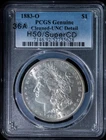 1883-O VAM-36A Morgan Silver Dollar HOT 50 PCGS UNC Details