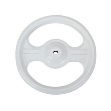 Murray® Pedal Car Two-Spoke Steering Wheel, White on The Hot Collector