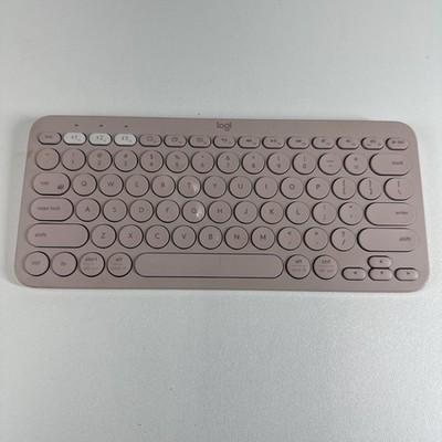 Logitech Logi Pebble K380 Wireless Keyboard Pink Rose