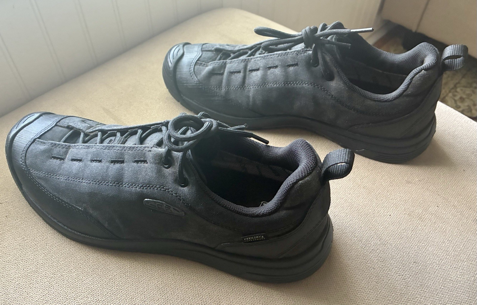 KEEN Jasper 2 Scarpe da Escursionismo Impermeabili Uomo Scarpe da Ginnastica Nero 11 Uomo