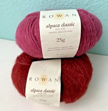 2 -  Rowan  ALPACA CLASSIC - Berry & Dahlia  ...
