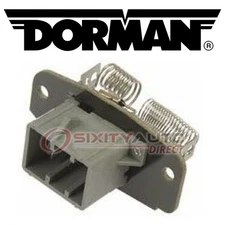 Dorman HVAC Blower Motor Resistor for 1991-1994 Mazda Navajo Heating Air qt