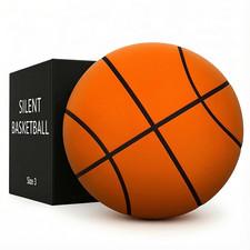 Silent Basketball Size 3/5 22"/27.5" Ultra-Quiet No-Noise Indoor Training Ball