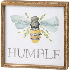 Primitives by Kathy Humble Inset Box Sign 101757