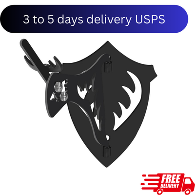 #ad European Mount Skull Hanger Heavy Duty Deer Skull Trophy Mount Hanger Euro Dee $13.99