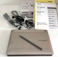 Casio Ex-word Dataplus 6XD-D6000BN Japanese Electronic Dictionary Champagne Gold