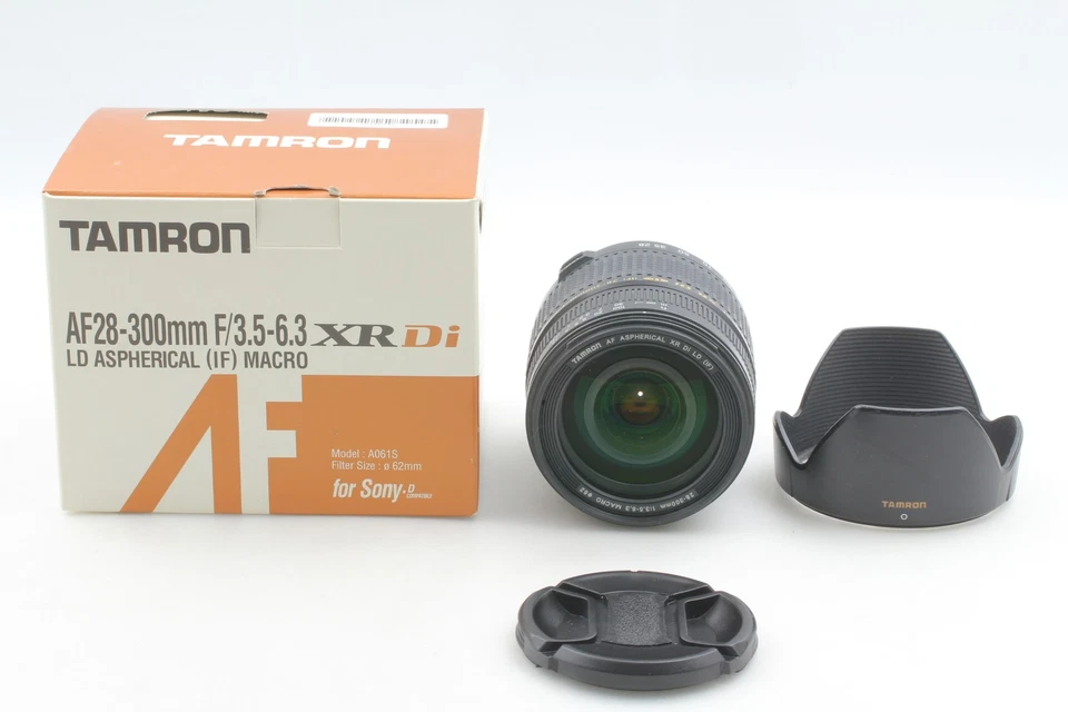 [N COMO NUEVO con Capucha] TAMRON AF 28-300mm f3.5-6.3 XR Di Sony Minolta A de Japón Foto 2 de 4