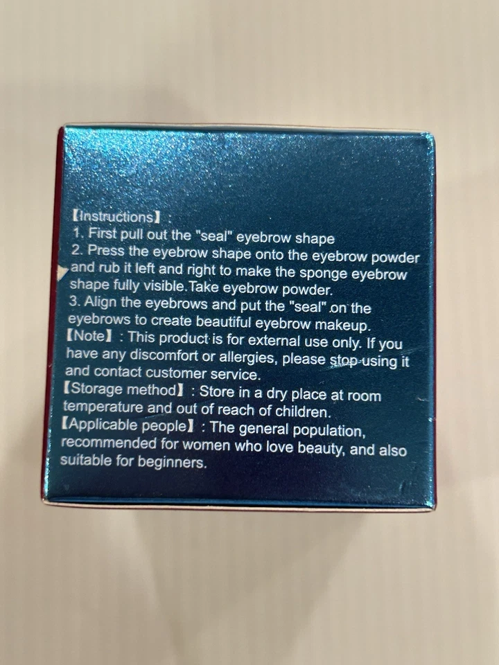 Browpro Eyebrow Simone Stamp #2 Natural Looking Light Brown (Unibrow) - Image 4 of 4