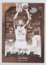 2009-10 Upper Deck Greats of the Game Numbered to 199 87/199 Sam Perkins #10 0a1