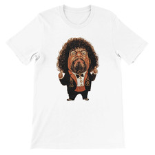 Captain Lou Albano Caricature Portrait Pro Wrestling T-shirt