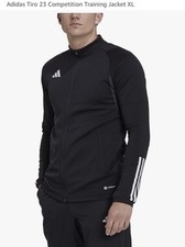 adidas men Tiro 23 Competition Training Jacket Black New