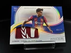 Lamine Yamal 2023-24 Panini Immaculate /10 SP RC Heralded Materials Gold Patch