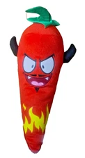 Good Stuff Red Hot Flames Chili Pepper 13 inch Plush Stuffed Character