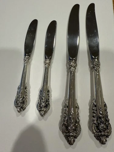 Wallace Grand Baroque Sterling Silver Handle Knives