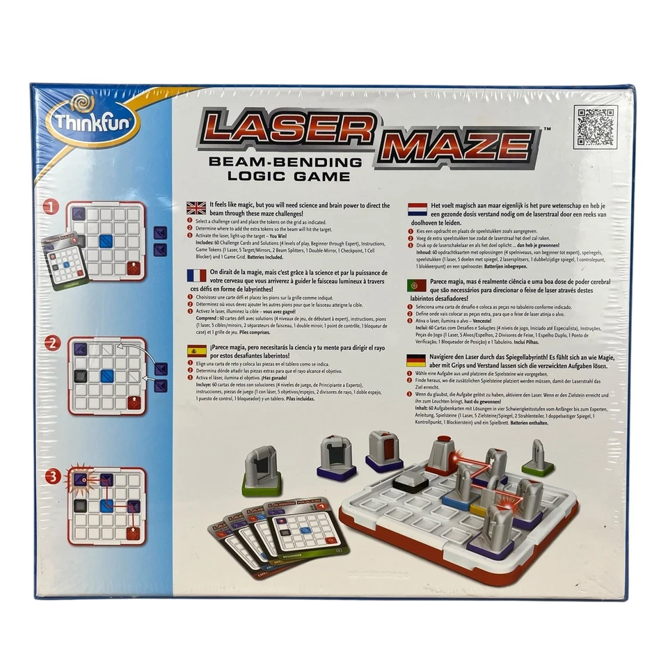 Think Fun Laser Maze Class 1 Beam Bending Logic Game Boys Girls Age 8 Up NEW - Image 3 of 3