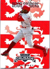 2025 Panini Crusade [Deion Sanders] #192 Silver - Cincinnati Reds
