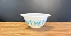 Vintage Pyrex Amish Butterprint Cinderella Bowl 441, 1 .5 pt VTG turquoise