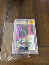 2017 CERTIFIED MIRROR PURPLE #205 CHRISTIAN MCCAFFREY JSY AU