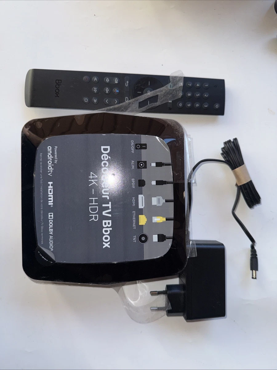 Décodeur Bbox Android – Neuf Sous Emballage, Compatible Universelle