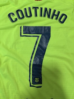 Nike FC Barcelona 2018-19 Away Jersey - Authentic Version - #7