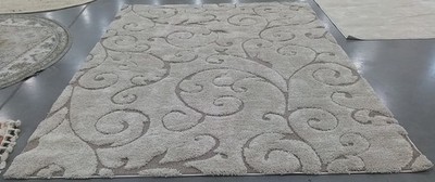 CREAM BEIGE 8'-0'' x 10'-0'' Back Stain Rug, Reduced Price 1172791514 SG455-1113-8