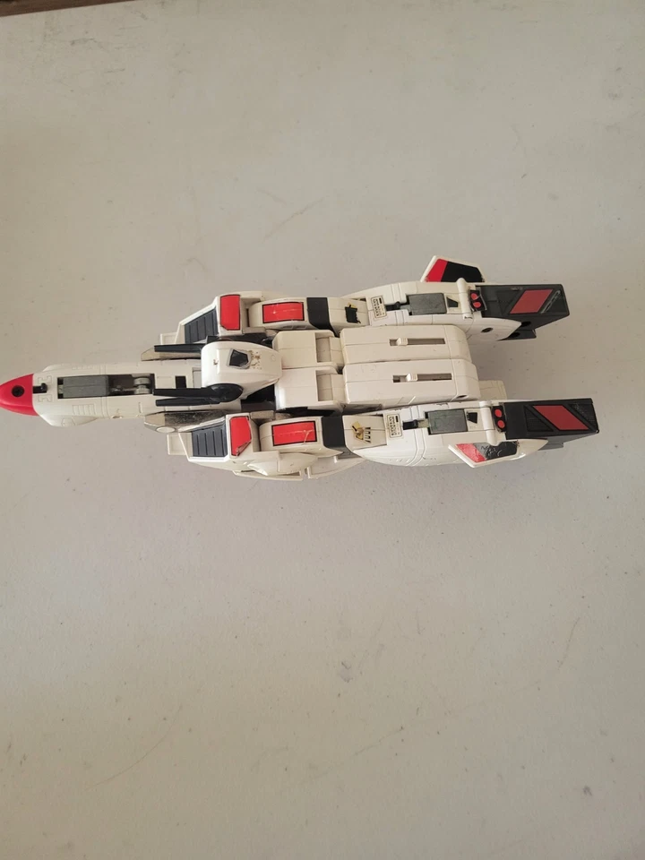 Figura de colección Bandai G1 Transformers Jetfire 1985 sin accesorios algunos daños Foto 2 de 4